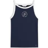 Tommy Hilfiger Topp marinblå / vit