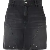Carhartt WIP Kjol 'Maeve' svart / vit