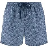 Boggi Milano Badshorts turkos / mörkblå / vit