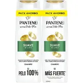 Pantene Suave y Liso Champú Lote 2 X 325ml