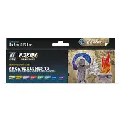 Vallejo VAL80258 Farb-Set WizKids Arcane Elements 8 x 8 ml Model Paint Diverse