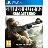 Sniper Elite V2 Remastered - PS4: Berlin 1945 stealth-spel med allt DLC-innehåll, 4K HDR, multiplayer och co-op