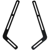 Hama 00220884, TV-fäste, 20 kg, Svart, 125 mm, 494 mm, 160 mm