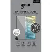 Gear Glass Prot. Curved Black Frame 3D PLATINUM iPhone 13/13 PRO/14/16e/17e