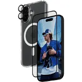 PanzerGlass iPhone 16 3-i-1-skyddspaket