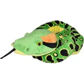 Wild republic Mellowkins Eco Regnbågsfärgad Orm Gosedjur 138 cm Wild Republic