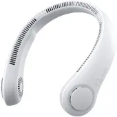 JISULIFE Neck Fan 3 4000mAh bärbar halsfläkt - grå