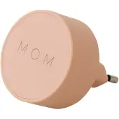 Design Letters Adapter - 12W - Mamma - Peach - - One Size - Adapter