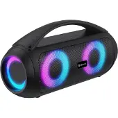 Denver BTG-618 Boombox med LED / Bluetooth-högtalare / partyhögtalare