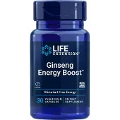 Life Extension , Ginseng energi boost, 30 vegetarianiska kapslar