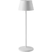 Loom Design LED-terrasslampa Modi, vit 36 cm CCT dimbar, Vitt / opal, Vardagsrum / matsal, Aluminium / grå / zink, Modern