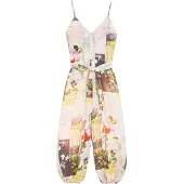 Desigual Jumpsuit citron / khaki / puder