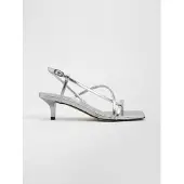EDITED The Label Pumps 'Sutton' silver