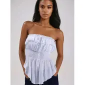 Hiccups for Kids Volangig och Texturerad Bandeau Topp