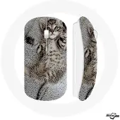 CAPACHEAP Souris Sans Fil Chaton Bengal mignon