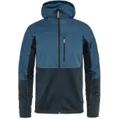 Fjällräven - Vandringskläder - Abisko Trail Fleece M Indigo Blue Dark Navy för Unisex - Storlek S - Blå