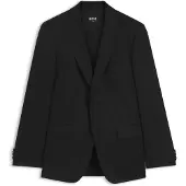 BOSS Slim-fit suit jacket in virgin-wool serge