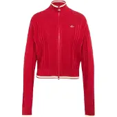 Adidas Originals Cable Knit Firebird Sweatshirt Med Dragkedja
