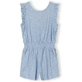MINOTI Overall ljusblå / off-white