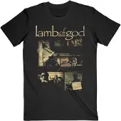 Ginza.se Lamb Of God: Unisex T-Shirt/Album Collage (Black) (Large)