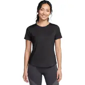 SKECHERS Stride Performance Tee Dam Svart Activewear T-shirts