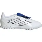 Adidas Predator Club Fold-over Tongue TF Icon Takeover - Vit/Silver/Royal Blå Barn - Turf (TF), storlek 38