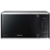 Samsung MS23K3513AS, Bänkdiskmaskin, Enbart mikrovågsugn, 23 l, 800 W, Inbyggd display, LED
