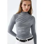 Hiccups for Kids Högkrage med draperingsdetaljer Blus