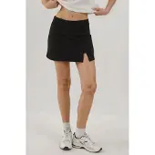 Hiccups for Kids Texturerade Mini Skorts med Elastisk Midja