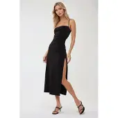 Hiccups for Kids Bodycon Maxi Klänning med Sidoklyfta