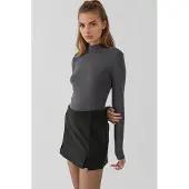 Hiccups for Kids Högmidjade mini shorts med dubbla slitsar