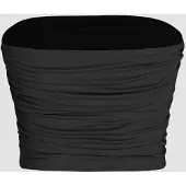Hiccups for Kids Utan axelremmar Volang Draperad Croptopp