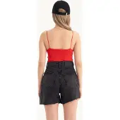 Hiccups for Kids Spaghetti Remmar Basic Cropped Cami Topp
