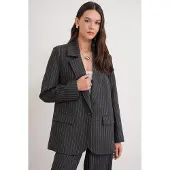 MixRay Randig Oversize Blazer