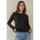 Hiccups for Kids Fitted Crew Neck Stickad Kofta