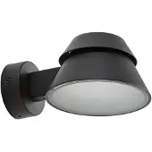 LUCANDE Utomhusbelysning , Moena, Svart, Aluminium, Modern