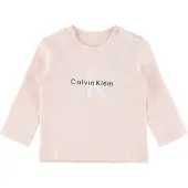 Calvin Klein Newborn Long Sleeve Logo T-Shirt