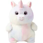 Teddykompaniet Gosedjur - Sumo - Enhörning - 39 cm - Rosa - - One Size - Gosedjur