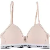 Calvin Klein Underwear Behå 'Repeat Logo Triangle Bralette' grå / rosé / svart / vit