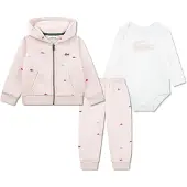 Lacoste Kids Print Fleece Långärmad Uppsättning