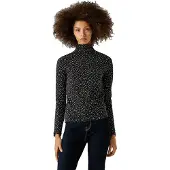 Pepe Jeans för kvinnor. PL5000094 T-shirt Bibi svart (XS), Casual, Bomull, Lång ärm