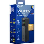 Varta 57984 Powerbank 27000 mAh Quick Charge, Power Delivery Statusindikering