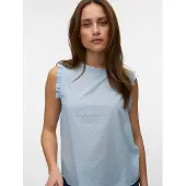 Vero Moda Blus 'VMTrine' ljusblå