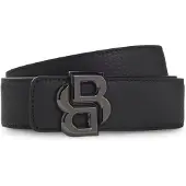 BOSS Bälte 'B_Icon' brun / svart