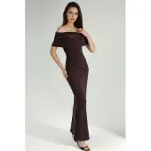 Hiccups for Kids Halterlös Maxi Bodycon Klänning