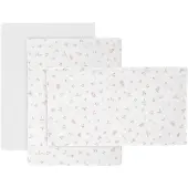 cambrass Plumeti 35x80x1 Cm Moises Formsydd Lakan 3 Enheter