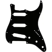 Fender vintage-stil pickguard 60-tals stratocaster 11-hl-svart 3-lag
