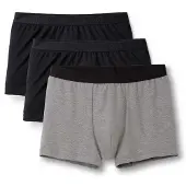 Calida Boxershorts gråmelerad / svart