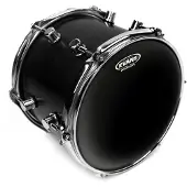 Evans Black Chrome Drum Head 10