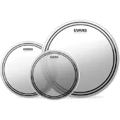 Evans EC2 Coated Rock Tom Pack 10 12 16 Heads